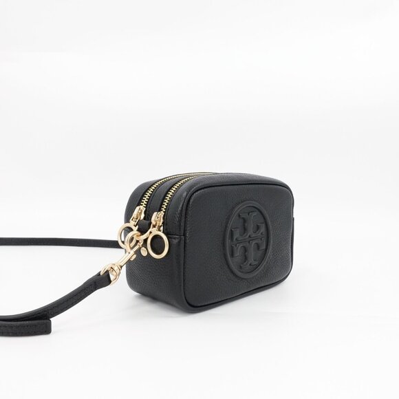 Tory Burch Perry Bombé Mini Bag Black OS - Picture 9 of 16